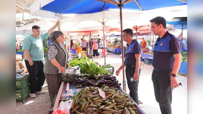 Burhaniye Belediyesi Zabıta ekipleri: Denetimler sürüyor