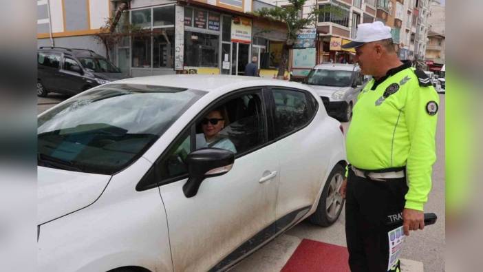 Kavak'ta trafik güvenliği farkındalık çalışması