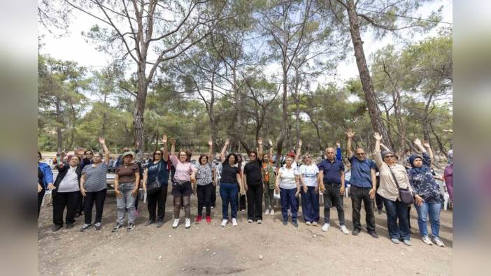 Mersin Büyükşehir Belediyesi: Sağlık İçin Hareket Et Günü'nde vatandaşlar doğayla buluştu