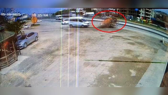 Kırıkkale'de taksi beton bariyere çarptı: 1'i ağır 2 yaralı