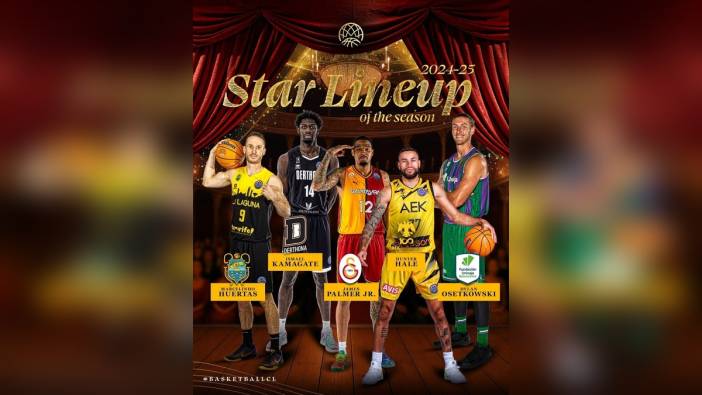 Galatasaray'dan James Palmer Jr. ve Will Cummings, BCL'nin en iyileri arasında