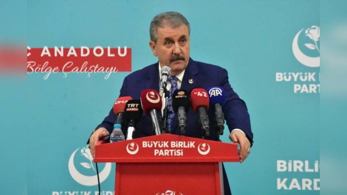 Destici: Pkk'nın silah bırakması diğer örgütleri de kapsamalı