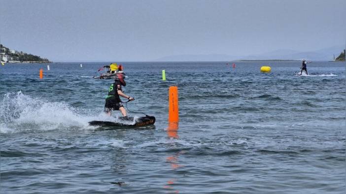 Bodrum'da Su Jeti, Flyboard ve MotoSurf heyecanı başladı