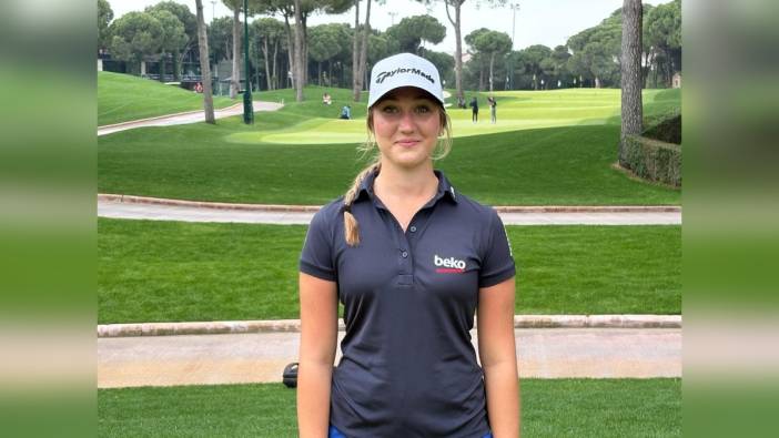 Milli golfçü Deniz Sapmaz: Hedefim Avrupa ve Türkiye'deki üst düzey kadınlar turnuvalarında oynamak