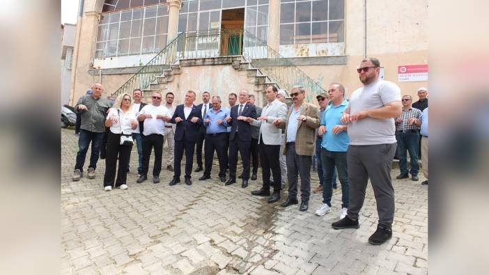 Balıkesir'in Burhaniye ilçesinde kuraklık nedeniyle yağmur duası yapıldı