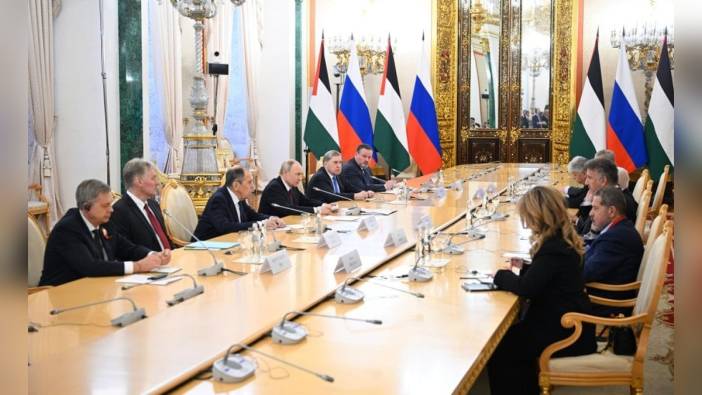 Putin ve Abbas görüşmesi: Gazze'deki insani kriz ele alındı