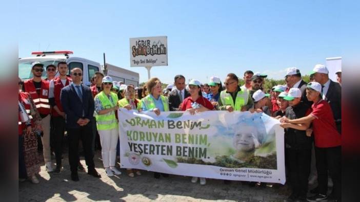 Iğdır'da 'Orman Benim' kampanyası yoğun ilgi gördü