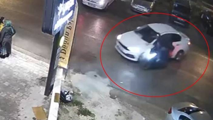 İnegöl'de trafik kazası: Motosikletli yaralı