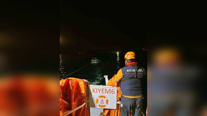 Bodrum açıklarında makine arızası: Tekne kurtarıldı