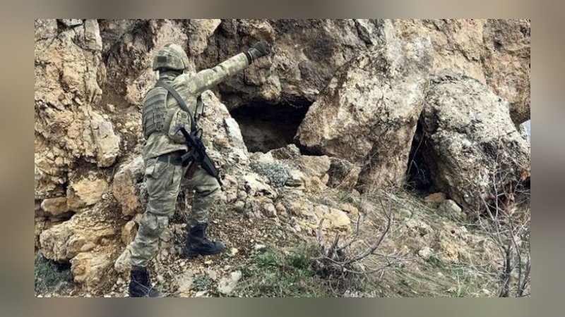 Irak'ın kuzeyinde 2 PKK'lı terörist etkisiz hale getirildi