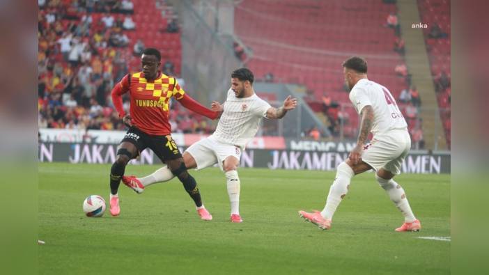 Göztepe ile Hatayspor, 1-1 berabere kaldı: İzmir'de heyecanlı 90 dakika