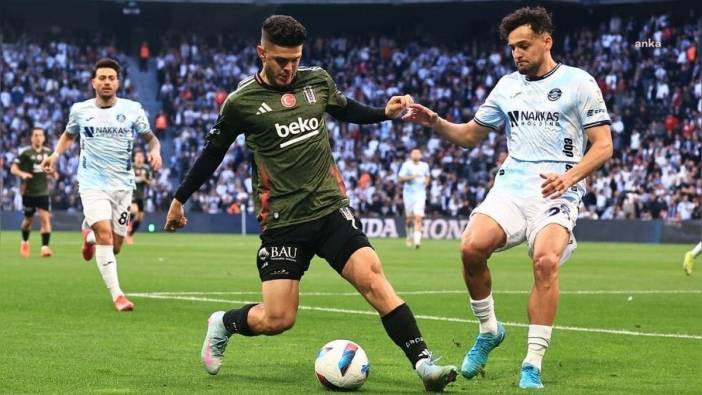 Beşiktaş, Adana Demirspor'u 4-1 mağlup etti
