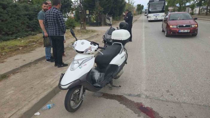 Orhangazi'de zincirleme kaza: Baba ve oğlu yaralandı