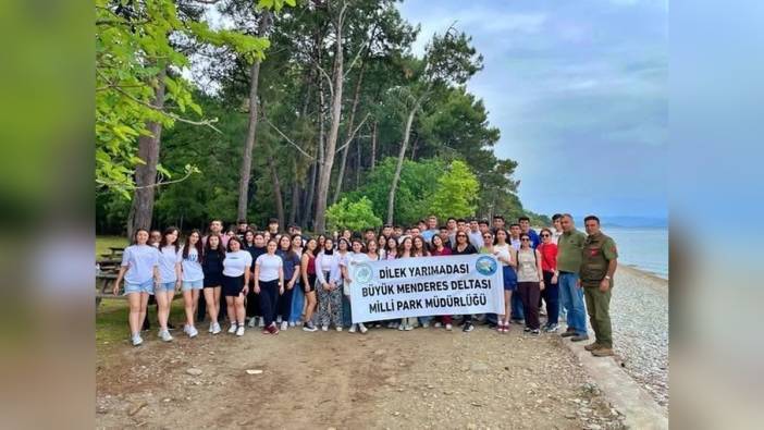 Söke'li öğrenciler Milli Parkı ziyaret etti