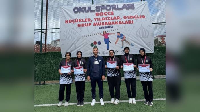 Erzincan Tercan Recep Gündüz AİHL Kız Bocce Takımı, Türkiye finallerine katılmaya hak kazandı