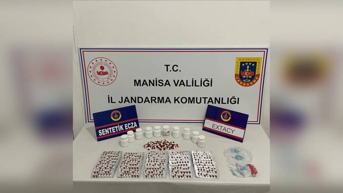 Manisa'da uyuşturucu operasyonu: Bin 216 hap ele geçirildi
