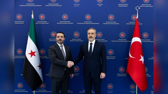 Dışişleri Bakanı Fidan, Suriye Dışişleri Bakanı Şeybani ile görüştü