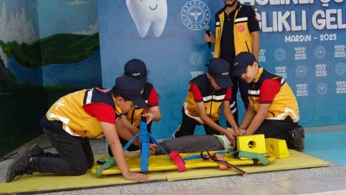 Mardin'de 'Sağlıklı Çocuk, Sağlıklı Gelecek' programı başladı: Çocuklar sağlık elçisi olacak