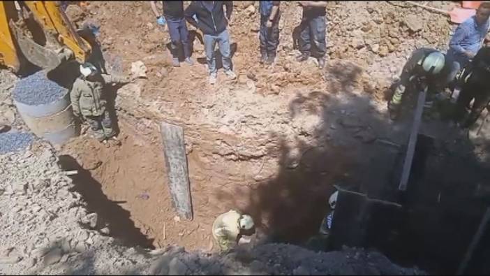 İstanbul Çekmeköy'de inşaat alanında göçük: Mahsur kalanlar var