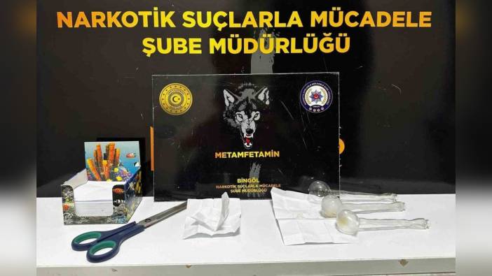 Bingöl'de uyuşturucu operasyonu: 1 tutuklama