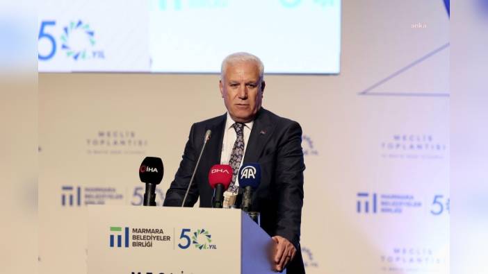 Marmara Belediyeler Birliği Başkanı Bozbey: Marmara Denizi için ortak çağrı yapıyoruz