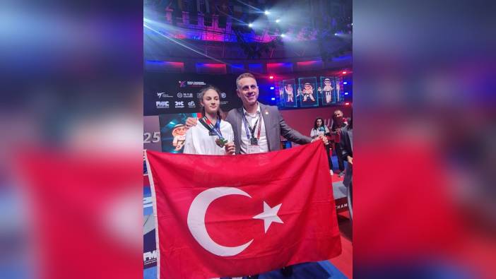 Sena Yılmaz, Taekwondo'da dünya şampiyonu oldu