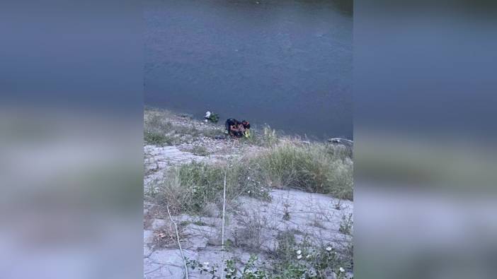Hatay'da Asi Nehri'ne düşen vatandaş kurtarıldı