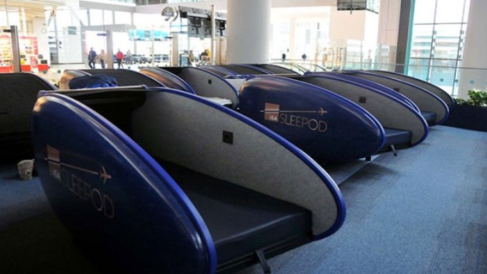 İstanbul Havalimanı'nda uyku kabini hizmeti başladı