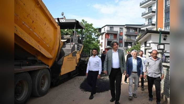 Kartepe'de yol yenileme çalışmaları tamamlandı