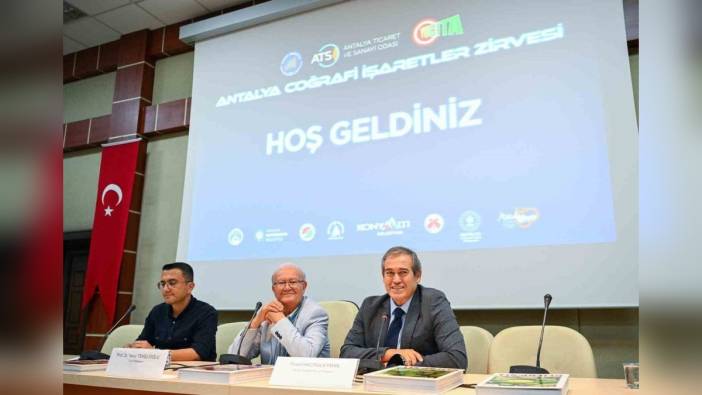 Antalya Coğrafi İşaretler Zirvesi: Yeni bir model oluşturulacak