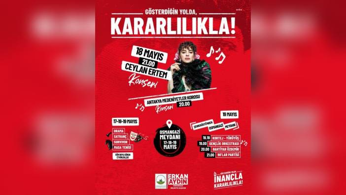 Osmangazi Belediyesi'nden 19 mayıs coşkusu