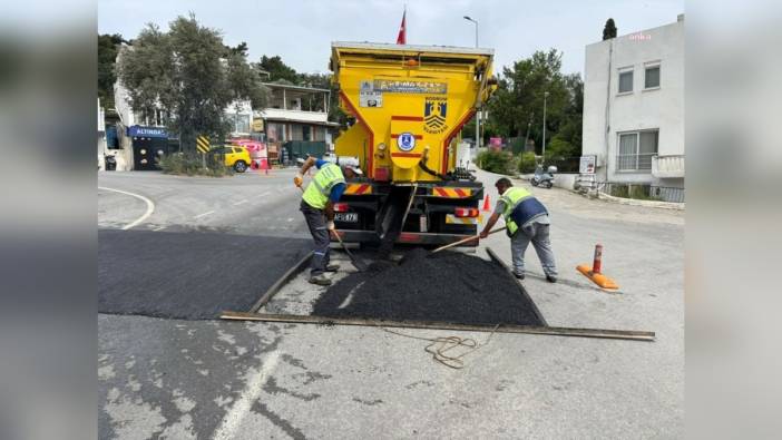 Bodrum Belediyesi: Yaz hazırlıkları kapsamında bakım ve onarım çalışmaları hız kazandı