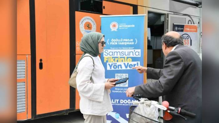 Samsun Büyükşehir Belediyesi'nden 'fikrinle yön ver' yarışması