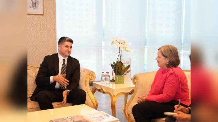 Ataşehir Belediye Başkanı Adıgüzel, Alman Başkonsolosu Grienberger'i ağırladı