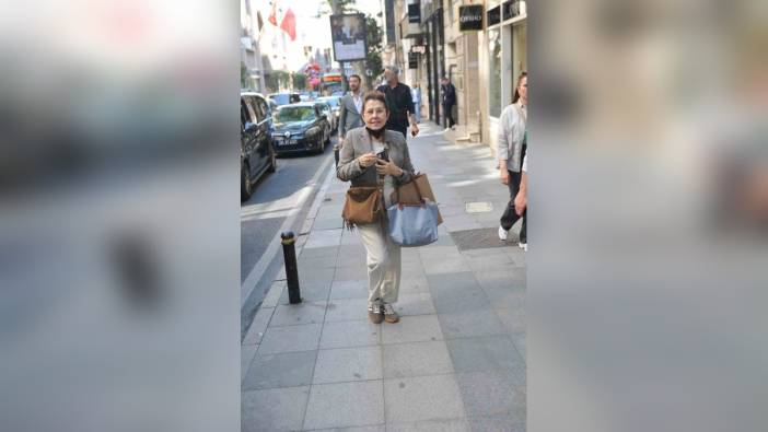 Nişantaşı'nda görüntülenen Nilüfer: Pandemi alışkanlığım devam ediyor
