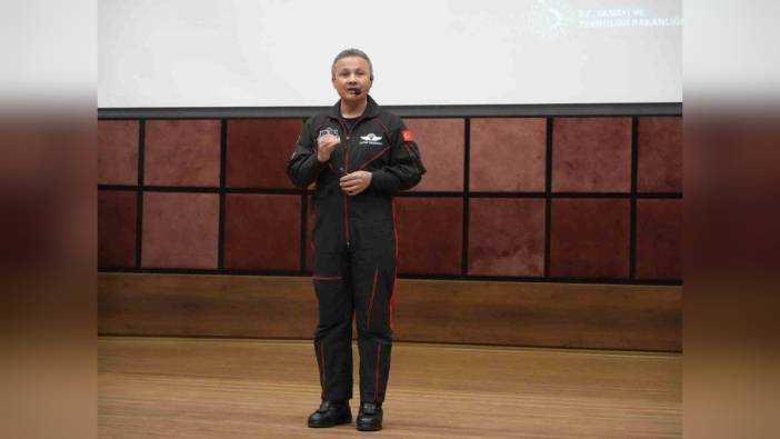 Kastamonu'da Alper Gezeravcı: Uzayda ciddi çalışmalarımız var