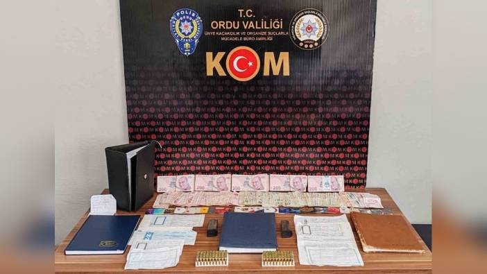 Ordu'da tefecilik operasyonu: İki şüpheli tutuklandı