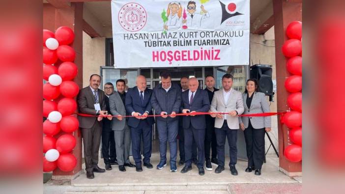 Hayrabolu Hasan Yılmaz Kurt Ortaokulu'nda Bilim Fuarı heyecanı