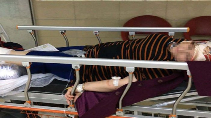 Birlikte yaşadığı kadını sokakta bacağından vurdu