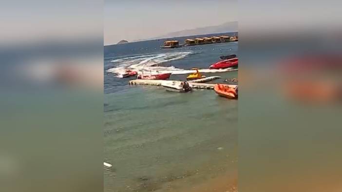 Bodrum'da deniz kazası: Üç turist yaralandı