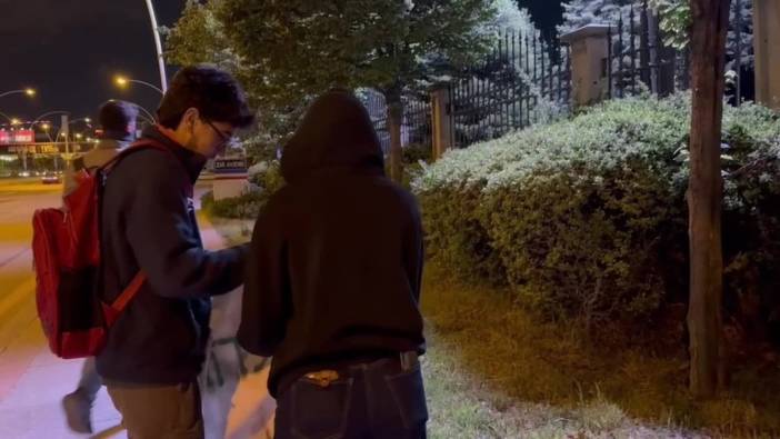 Ankara'da öğrencilerden Boğaziçi Üniversitesi protestocularına destek eylemi