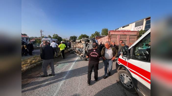 Kahramanmaraş'ta trafik kazası: 12 yaralı