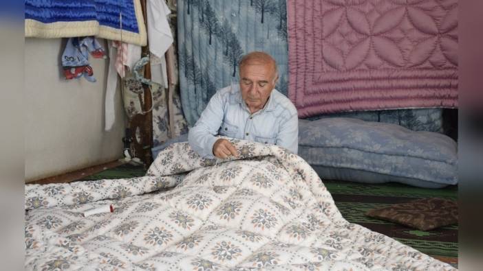 Antalya'da yarım asırlık yorgancı: El işçiliği unutuluyor
