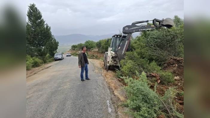 Yenipazar'da yol genişletme çalışmaları devam ediyor: Başkan Ercan'dan teşekkür
