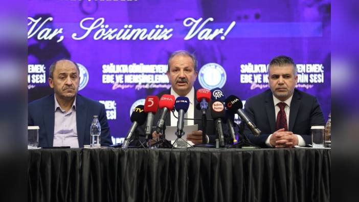 Sağlık-Sen Başkanı Doğan: Ebe ve hemşirelerin sorunlarını çözmek için çalışıyoruz