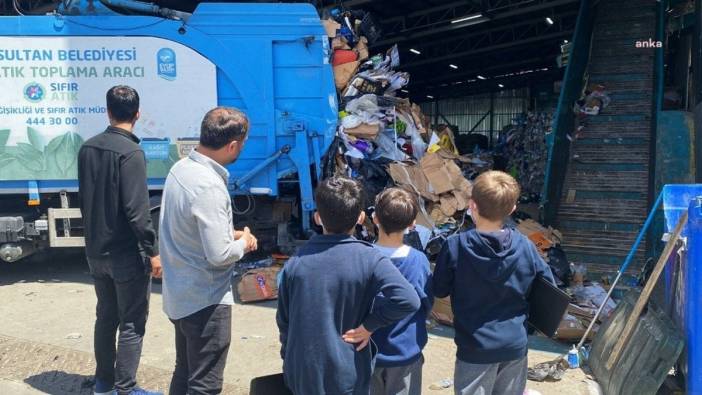 Sarıyer Enka Okulları öğrencileri, ESAM’da sıfır atık eğitimi aldı