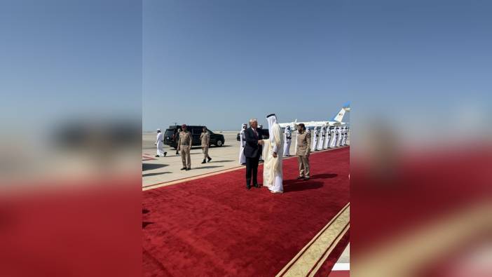 Trump, Katar'a ulaştı: Orta Doğu temaslarına devam ediyor