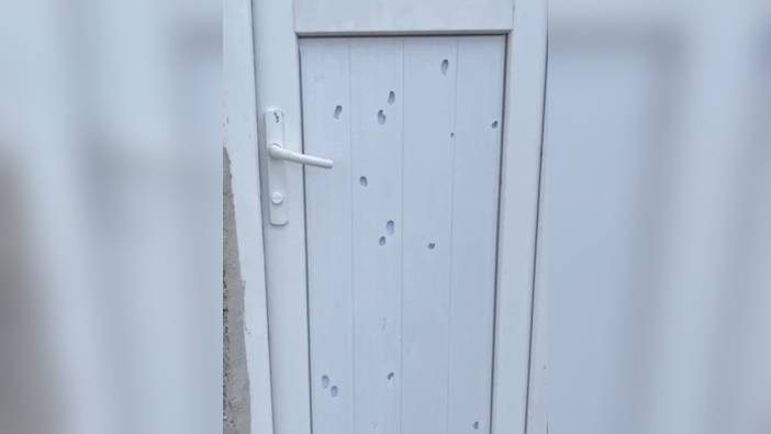 Diyarbakır'da dolu afeti: Bağ evinin kapısı delindi