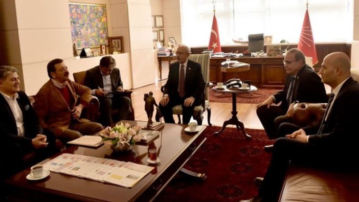CHP Genel Başkanı Kılıçdaroğlu TOGG heyetini kabul etti