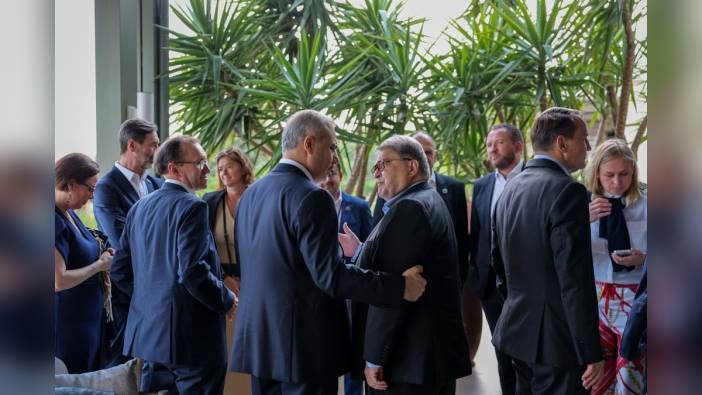 Antalya'da NATO toplantısı: Bakan Fidan, antik kentte ağırladı